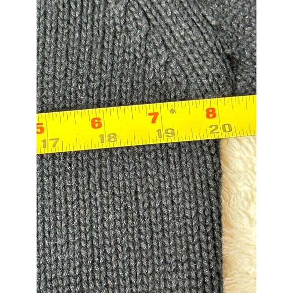 Vtg Woolrich Women Lambs Wool Blend Sweater Sled Ruby Cabin Snow Winter Large - Picture 5 of 7